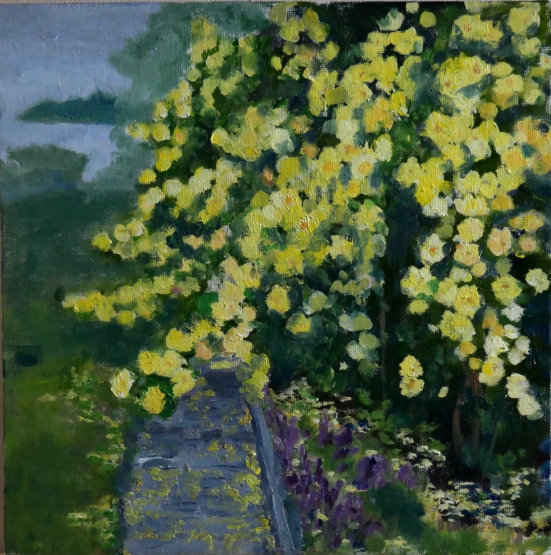 Yellow Roses by artist Tammy Brown